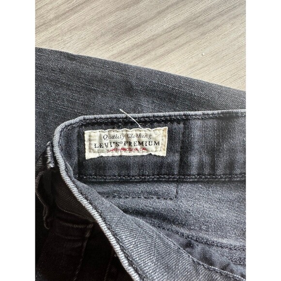 Levi’s Black Mile High‎ Super Skinny Jeans size 28 - Picture 4 of 5